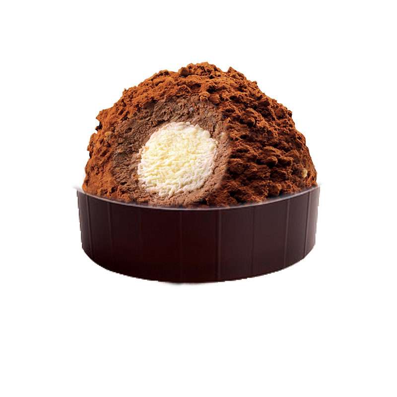Mancuso Gelati - tartufo al cioccolato monoporzione per Ho. Re. Ca.
