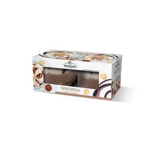 Mancuso Gelati - coppette di gelato al gusto di nocciola