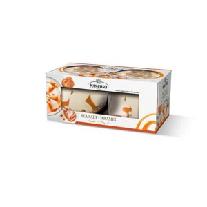 Mancuso Gelati - coppette di gelato al gusto di caramello salato